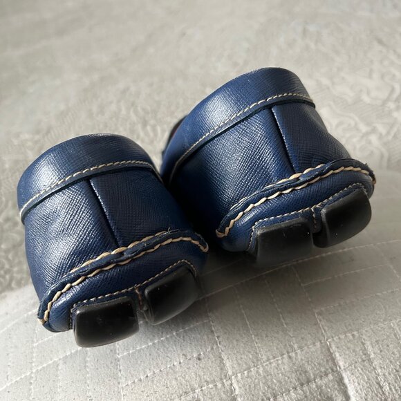 Men's Blue Prada Loafers Size 11 - Picture 8 of 8